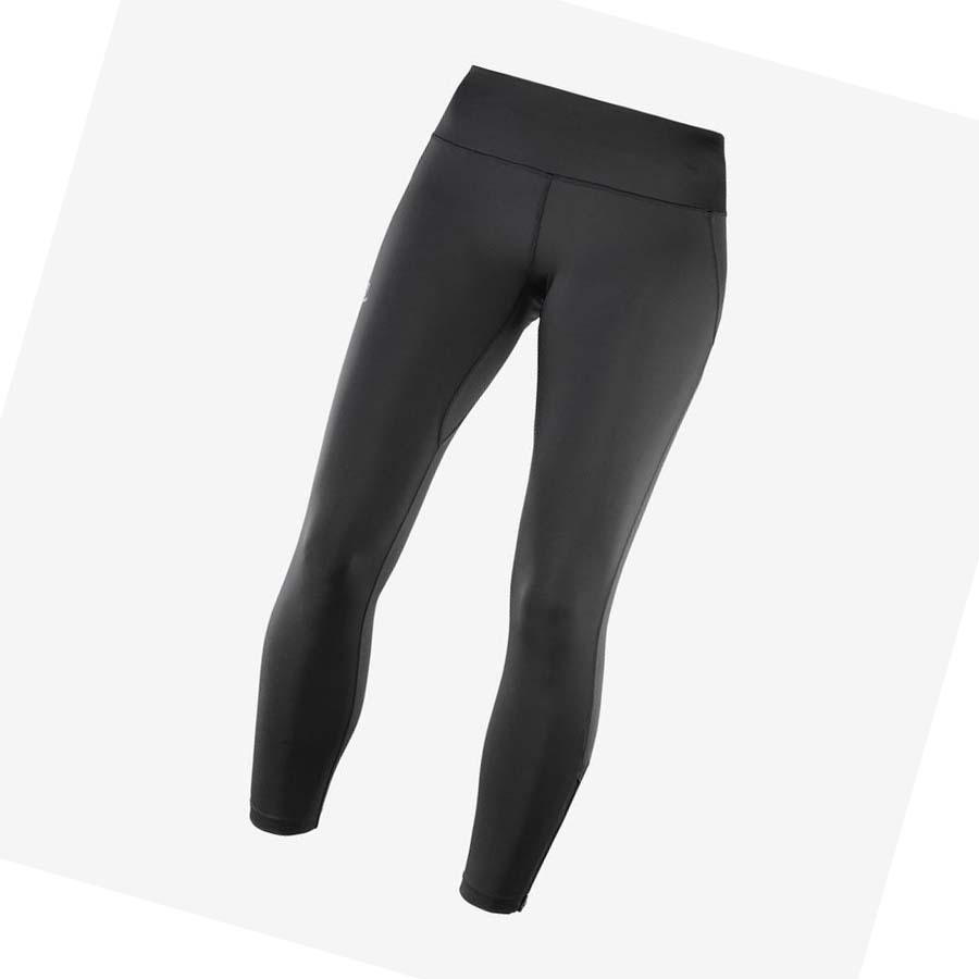 Pantalones Salomon AGILE LONG Mujer Negros | MX 2379SGL